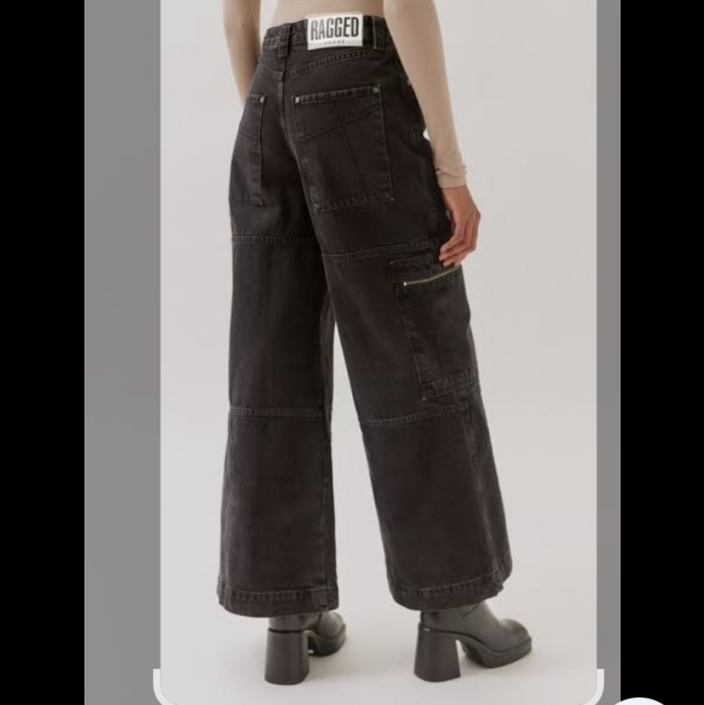 Ragged Wide leg skater